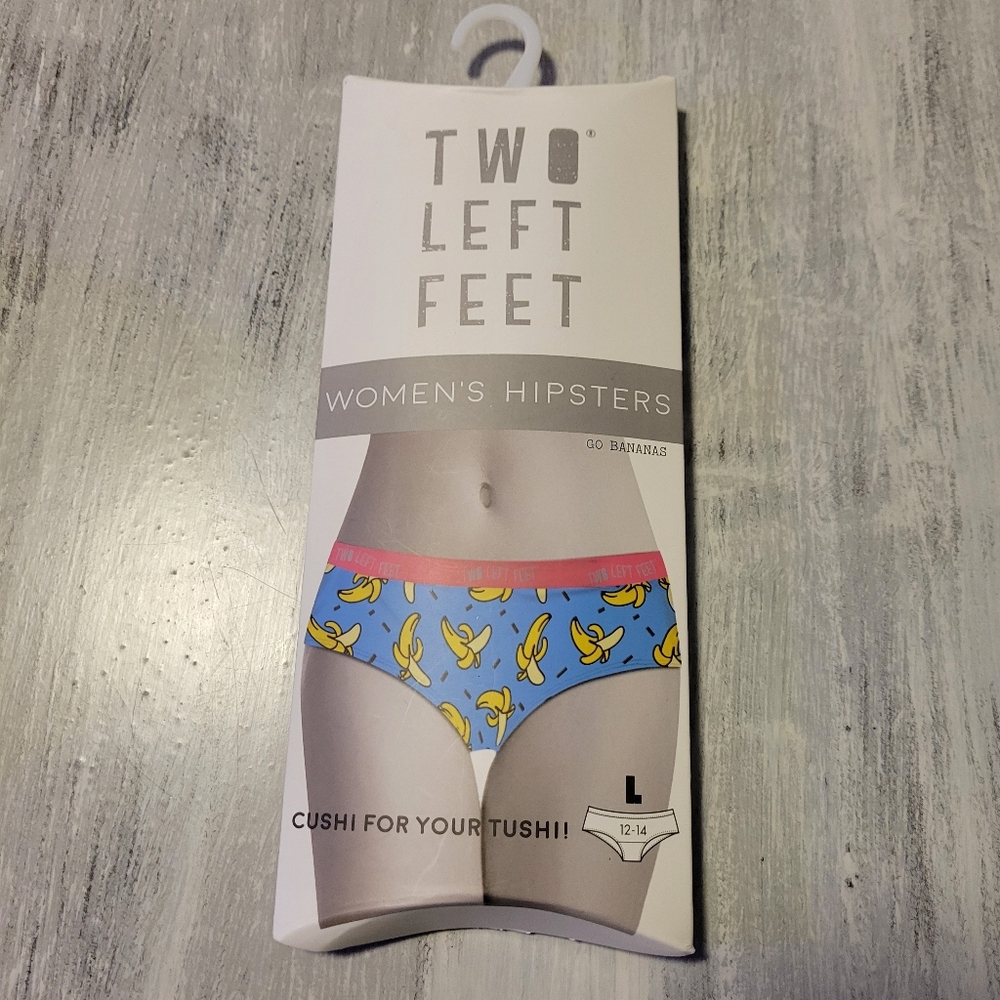 2/$10 Go Bananas Women's Hipsters Cotton Panties